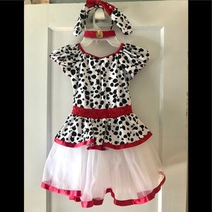 Custom made dance costume 4T